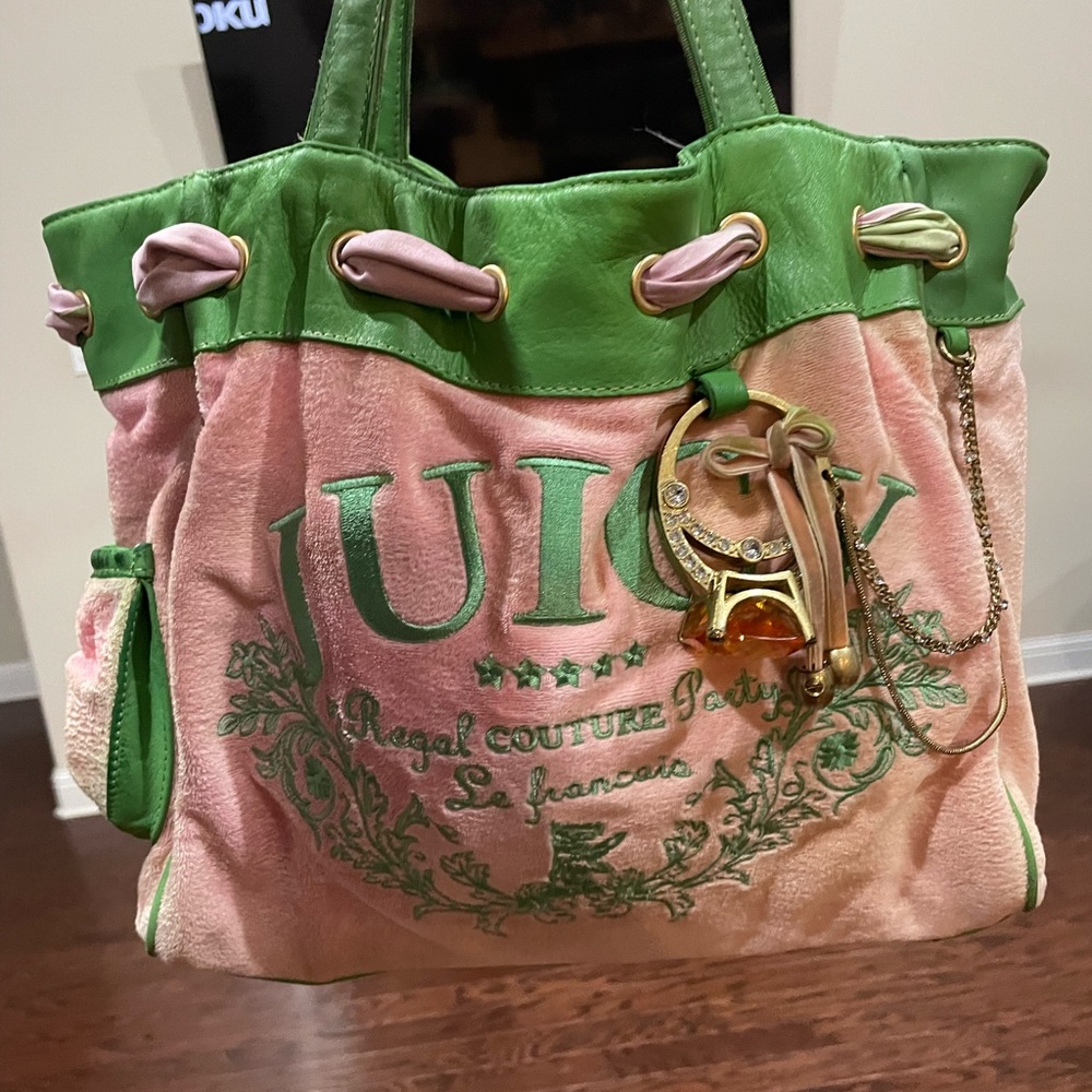 Vintage Y2k Pink Juicy Couture Daydreamer bag